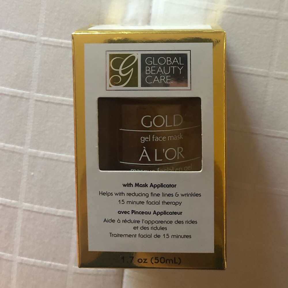 Global Beauty Care gold face mask